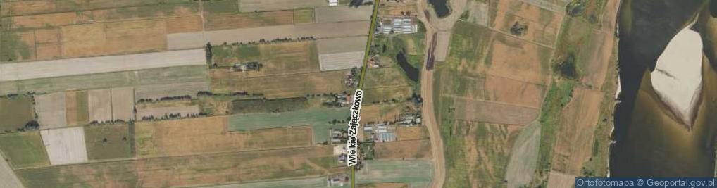 Zdjęcie satelitarne Wielkie Zajączkowo ul.